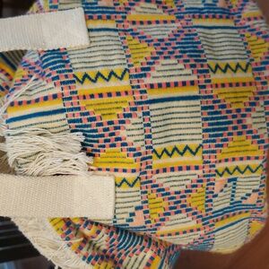 Large Aerie tote Boho tribal fringe